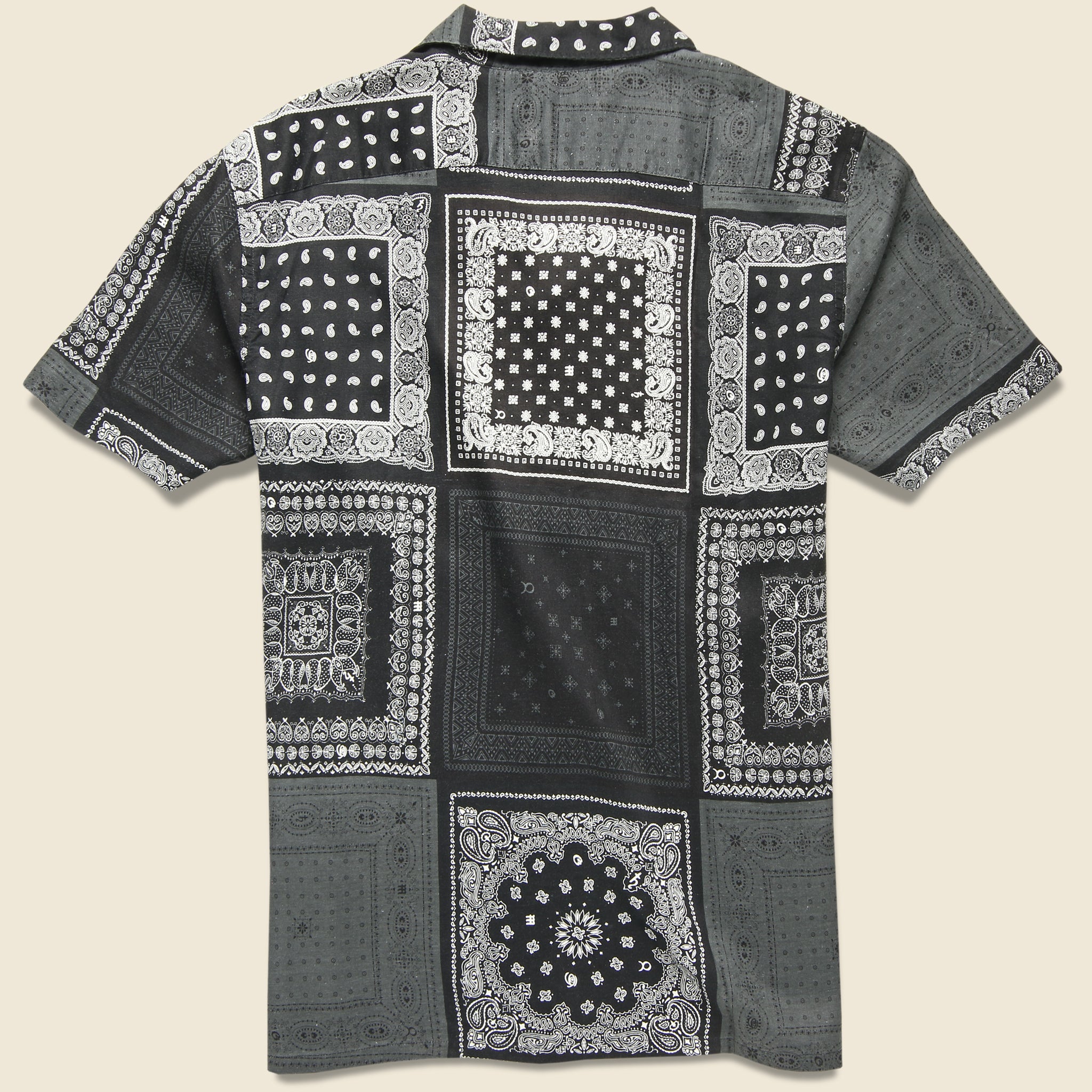 Cubano Shirt - Multi-bandana Black - Levis Premium - STAG Provisions - Tops - S/S Woven - Other Pattern