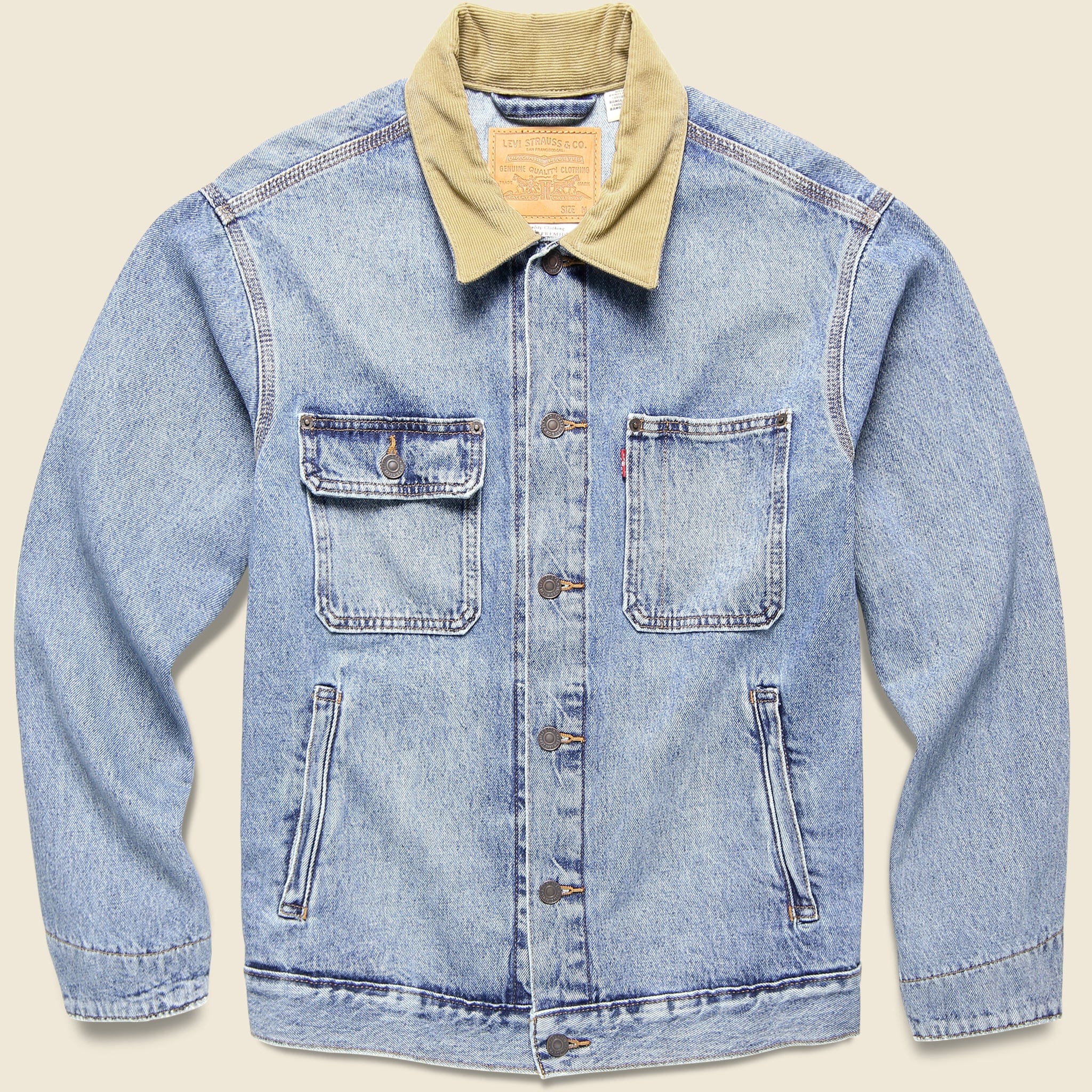 Sunset Trucker Jacket - West End Blues - Levis Premium - STAG Provisions - Outerwear - Coat / Jacket