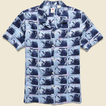 Sunset Camp Shirt - Ziggy Wave Lavender - Levis Premium - STAG Provisions - Tops - S/S Woven - Floral