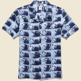 Sunset Camp Shirt - Ziggy Wave Lavender - Levis Premium - STAG Provisions - Tops - S/S Woven - Floral