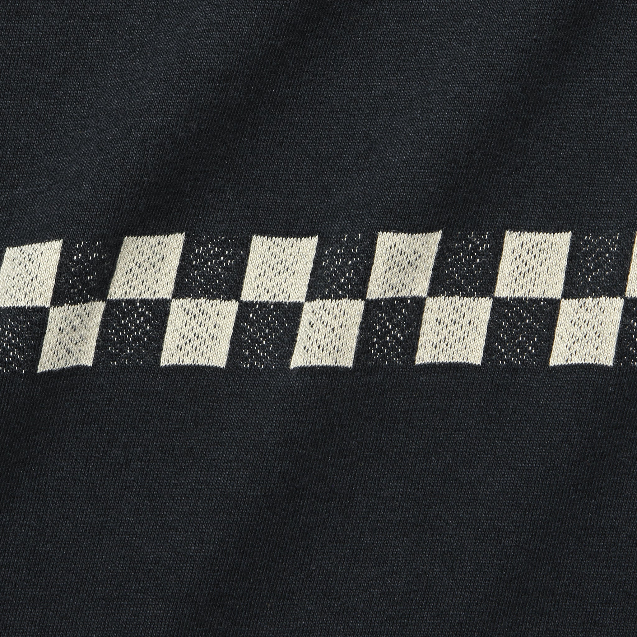 1980s Tee - Black Checker - Levis Vintage Clothing - STAG Provisions - Tops - L/S Knit