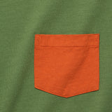 1950s Sportswear Tee - Green/Rust - Levis Vintage Clothing - STAG Provisions - Tops - S/S Tee