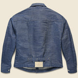 1880 Triple Pleat Blouse Jacket - Indigo - Levis Vintage Clothing - STAG Provisions - Outerwear - Coat / Jacket