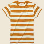1950s Sportswear Tee - Thin Stripe Rust - Levis Vintage Clothing - STAG Provisions - Tops - S/S Tee