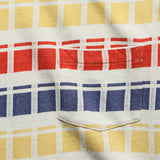 1960s Casual Stripe Tee - Red Block Jacquard - Levis Vintage Clothing - STAG Provisions - Tops - S/S Tee