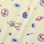 Spaced All Over Graphic Tee - Creme Brulee - Levis Vintage Clothing - STAG Provisions - Tops - S/S Tee
