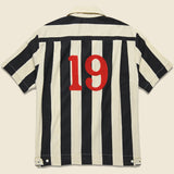 Soapbox Flag Shirt - Black/White - Levis Vintage Clothing - STAG Provisions - Tops - S/S Woven - Stripe