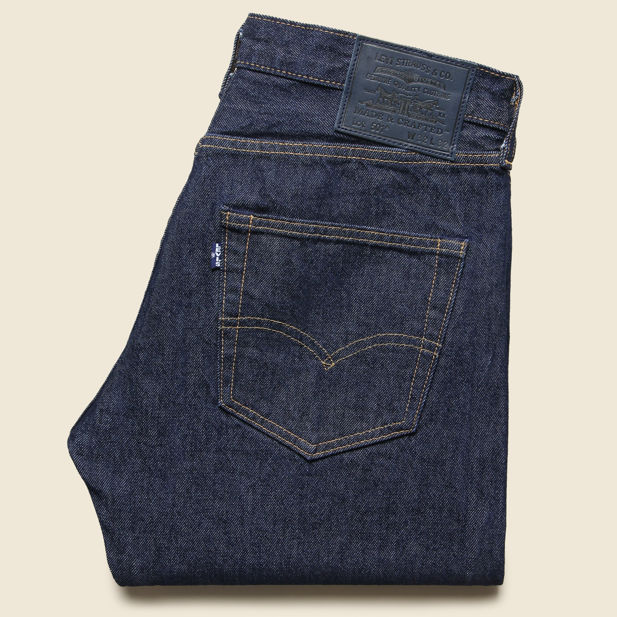 501 Original Fit Jean - Rinse - Levis Made & Crafted - STAG Provisions - Pants - Denim