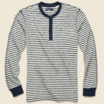 Henley - Pristine Stripe - Levis Made & Crafted - STAG Provisions - Tops - L/S Knit
