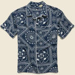 Pajama Shirt - Bandana Blues - Levis Made & Crafted - STAG Provisions - Tops - S/S Woven - Floral