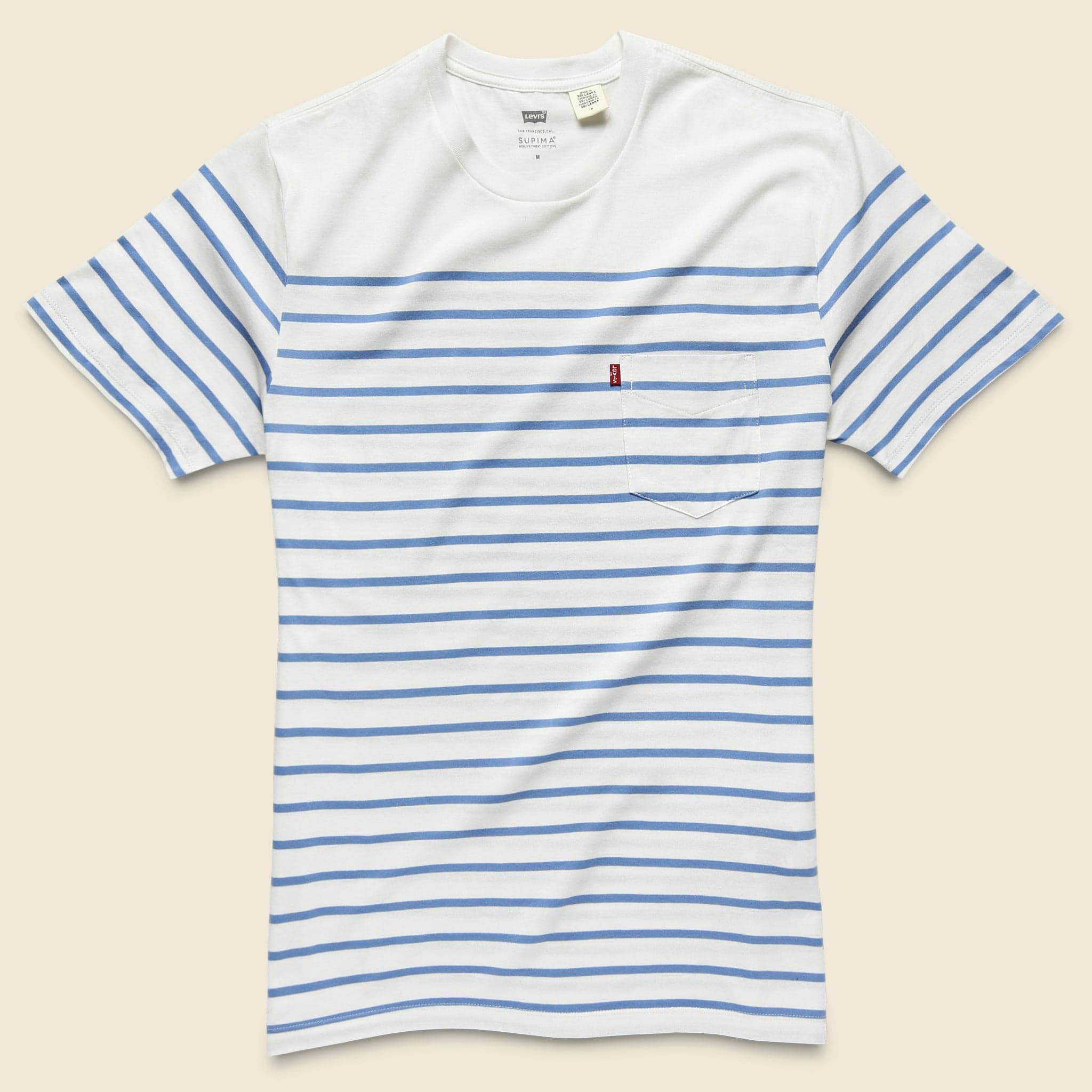 Sunset Pocket Tee - Anchor Stripe - Levis Premium - STAG Provisions - Tops - S/S Tee