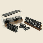 Domino Set -  Black/Walnut - STAG - STAG Provisions - Gift - Games