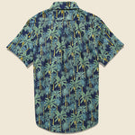 Palm Tree Shirt - Navy - Modern Liberation - STAG Provisions - Tops - S/S Woven - Floral