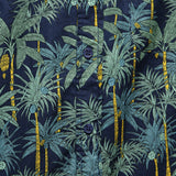 Palm Tree Shirt - Navy - Modern Liberation - STAG Provisions - Tops - S/S Woven - Floral