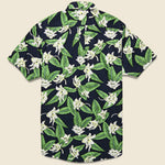 Lily Print Shirt - Black - Modern Liberation - STAG Provisions - Tops - S/S Woven - Floral