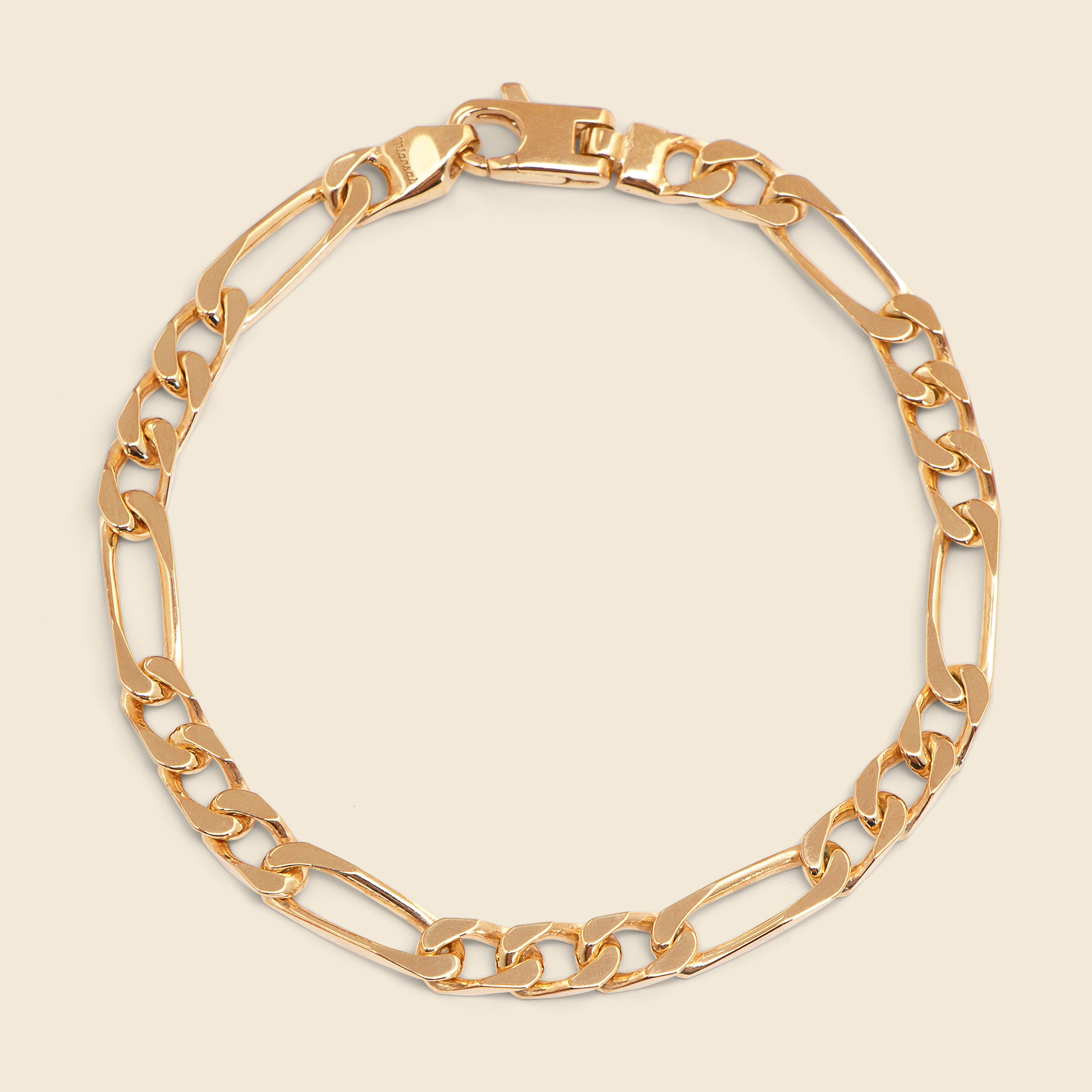 5mm Figaro Chain Bracelet - Gold Vermeil - Miansai - STAG Provisions - Accessories - Cuffs