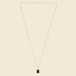 Lennox Onyx Necklace - Black/Gold Vermeil - Miansai - STAG Provisions - Accessories - Necklaces
