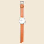 M24 Japanese Watch 39mm - Silver/White/Tan Leather - Miansai - STAG Provisions - Accessories - Watches