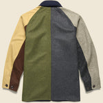 Wool Flannel Coverall -  Crazy - Monitaly - STAG Provisions - Outerwear - Shirt Jacket