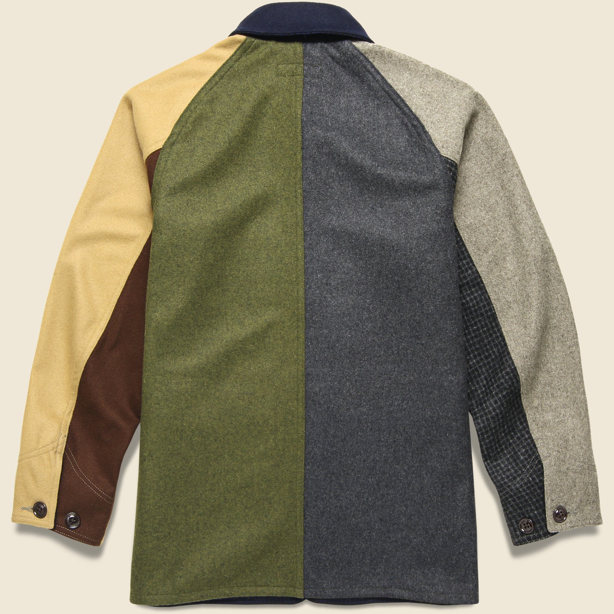 Wool Flannel Coverall -  Crazy - Monitaly - STAG Provisions - Outerwear - Shirt Jacket