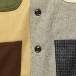 Wool Flannel Coverall -  Crazy - Monitaly - STAG Provisions - Outerwear - Shirt Jacket
