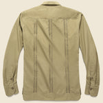 Vancloth Poplin Guayabera Shirt - Khaki - Monitaly - STAG Provisions - Tops - L/S Woven - Solid