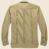 Vancloth Poplin Guayabera Shirt - Khaki - Monitaly - STAG Provisions - Tops - L/S Woven - Solid
