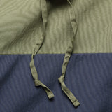 Paneled Mock Neck Pullover - Olive/Navy/Black - Monitaly - STAG Provisions - Tops - Fleece / Sweatshirt