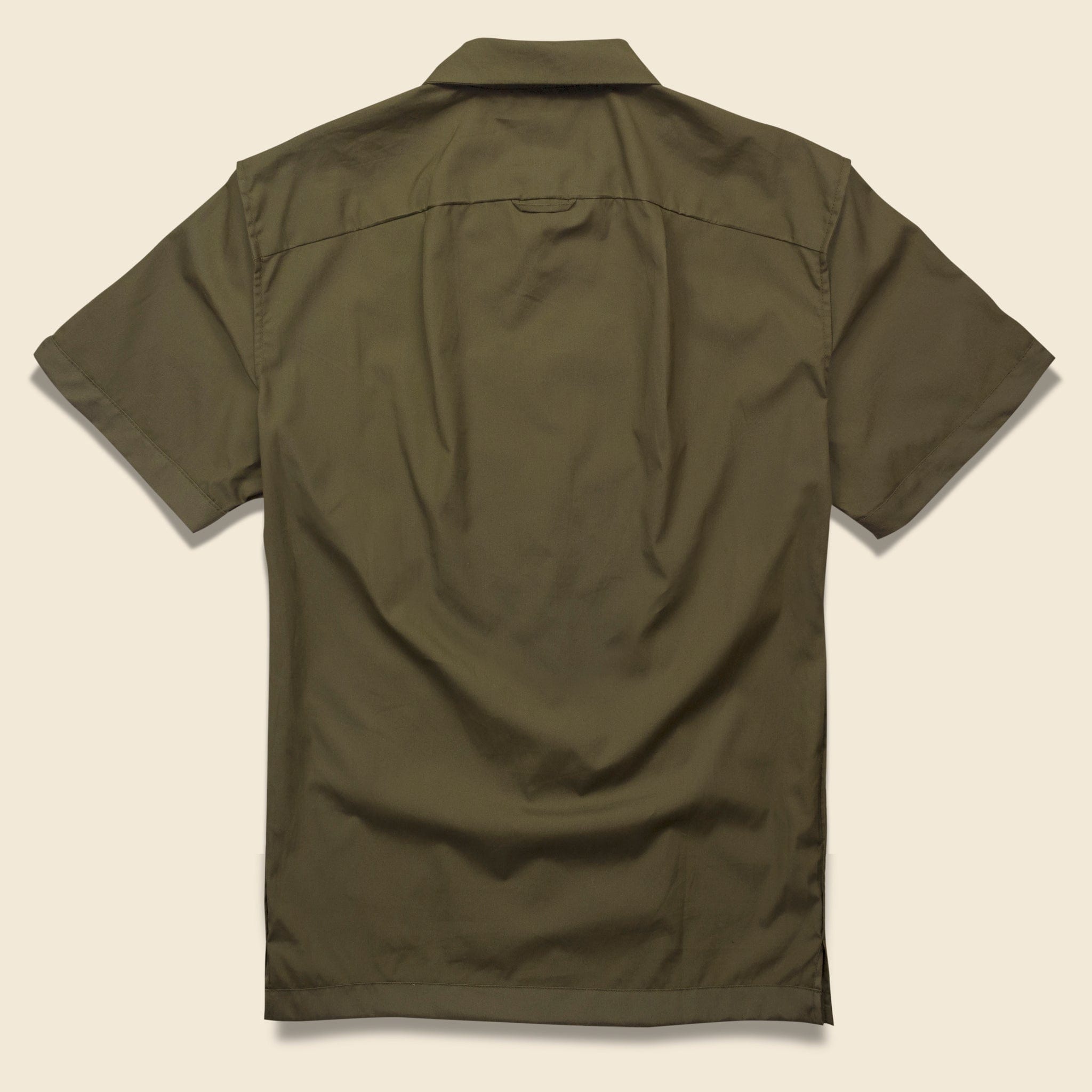 Ura Weekend Shirt - Olive - Monitaly - STAG Provisions - Tops - S/S Woven - Solid