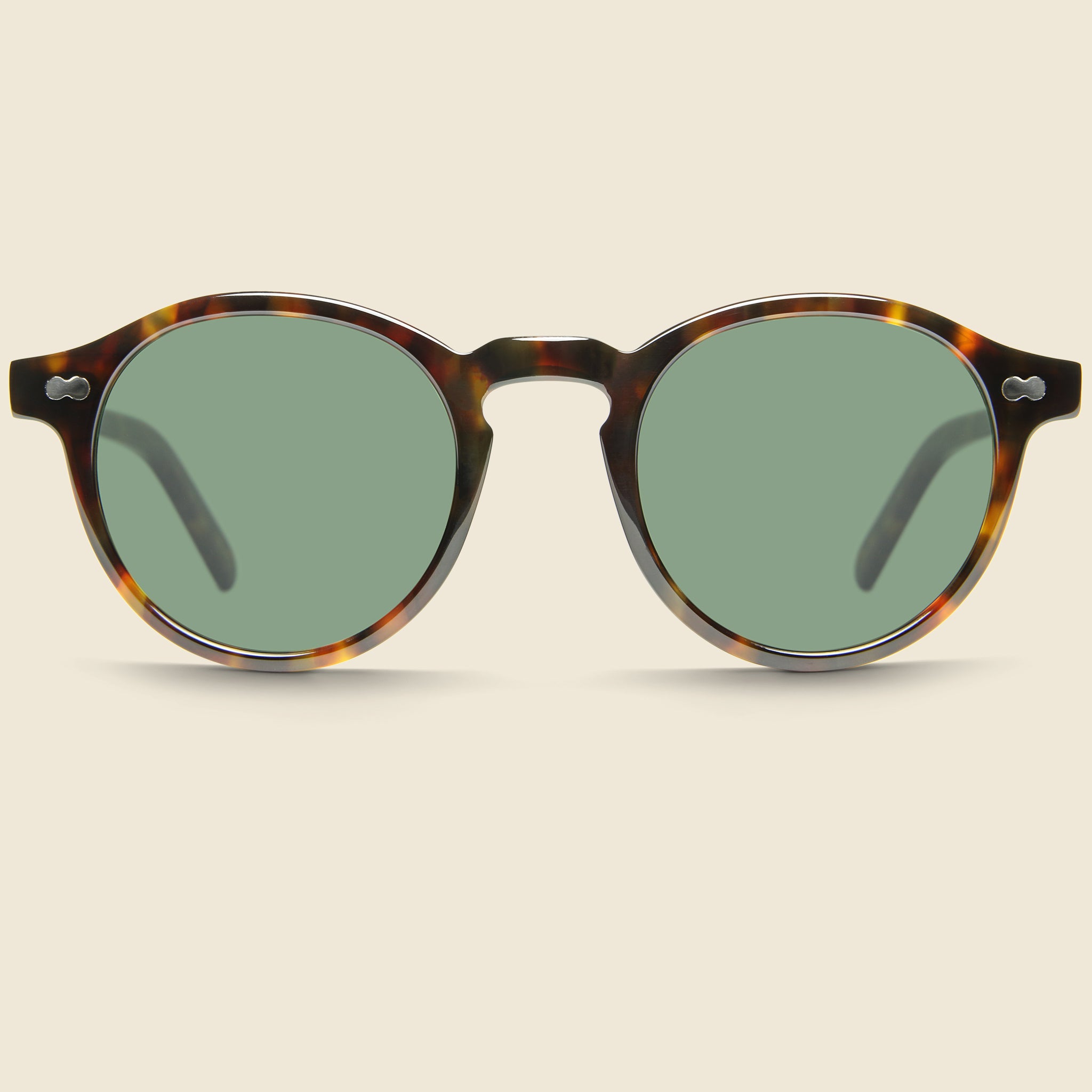 Miltzen 46mm - Tortoise/G15 - Moscot - STAG Provisions - Accessories - Eyewear