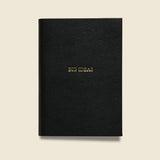 "BIG IDEAS" Leather Journal - Black - Paper Goods - STAG Provisions - Gift - Stationery