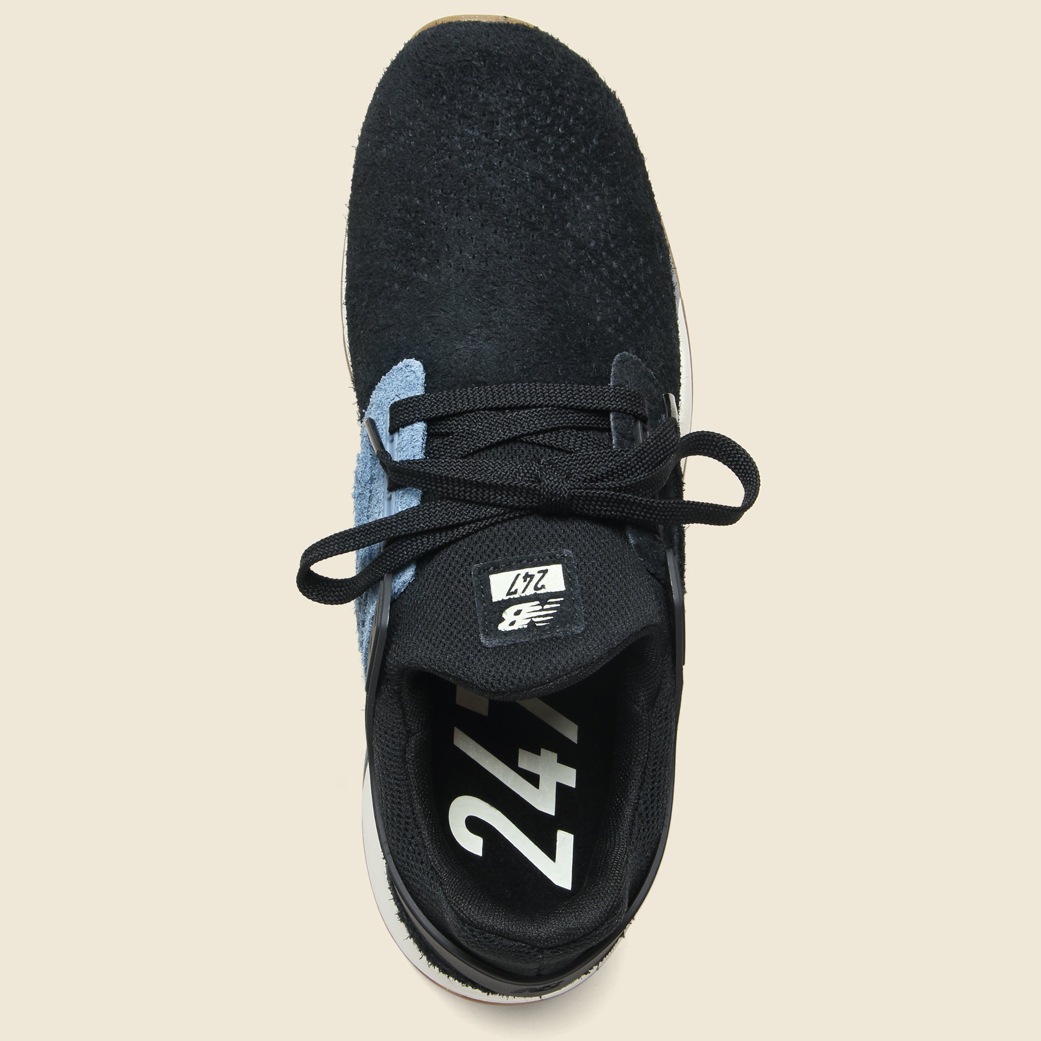 247 Suede Sneaker - Black - New Balance - STAG Provisions - Shoes - Athletic