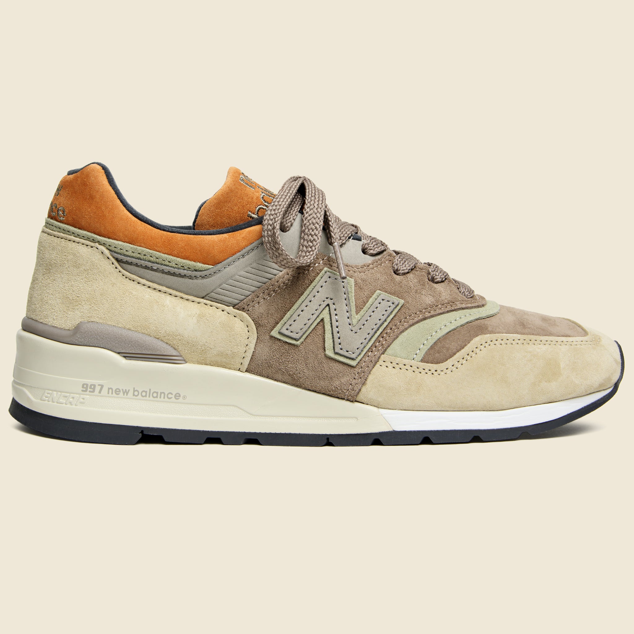 997 Sneaker - Tan/Brown - New Balance - STAG Provisions - Shoes - Athletic