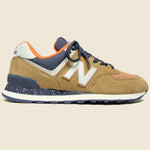 574 Hi-Viz Sneaker - Brown Sugar - New Balance - STAG Provisions - Shoes - Athletic
