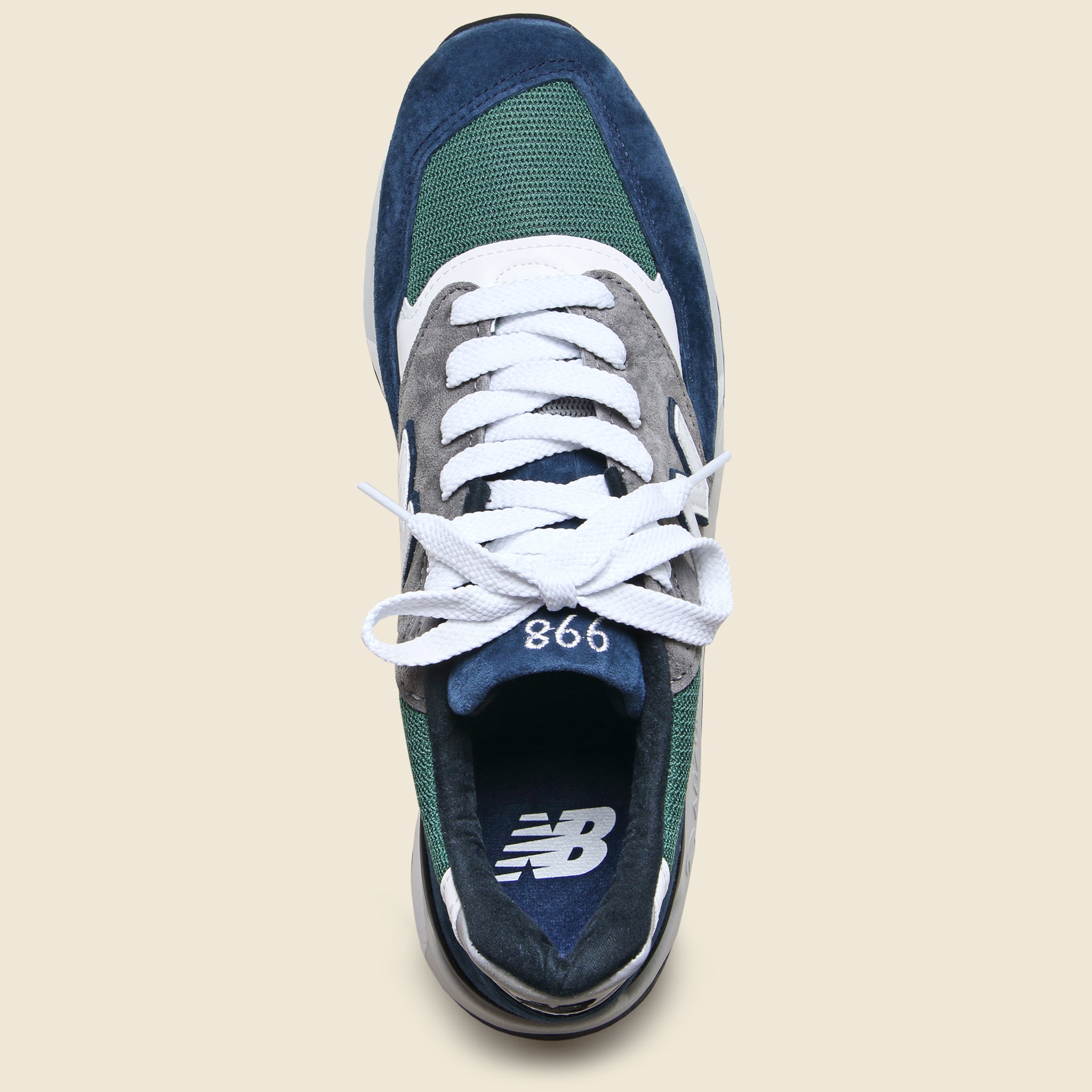 998 Sneaker - Blue/Green - New Balance - STAG Provisions - Shoes - Athletic