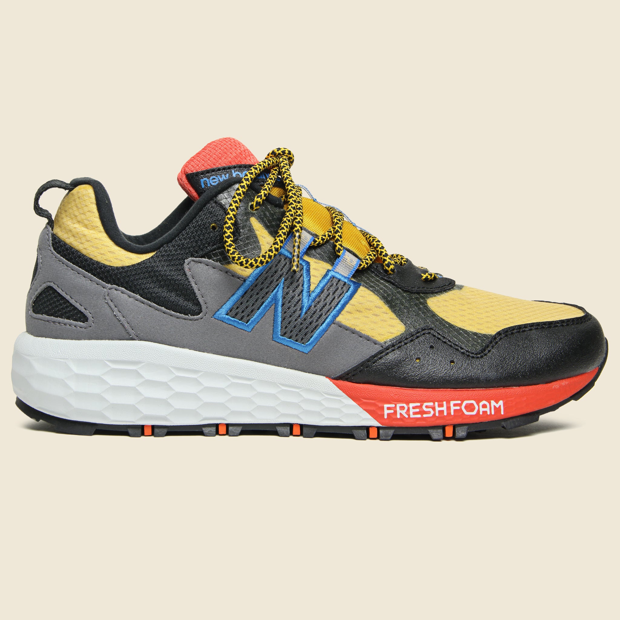 Fresh Foam Crag V2 Sneaker - Gold/Black/Red - New Balance - STAG Provisions - Shoes - Athletic