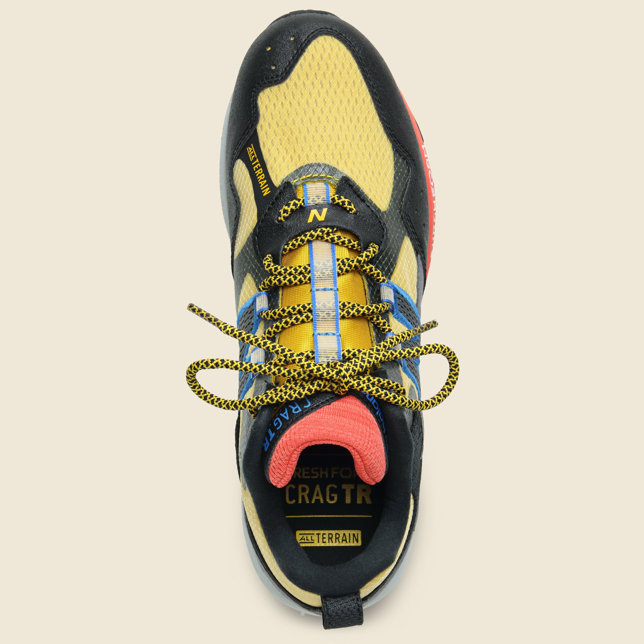 Fresh Foam Crag V2 Sneaker - Gold/Black/Red - New Balance - STAG Provisions - Shoes - Athletic