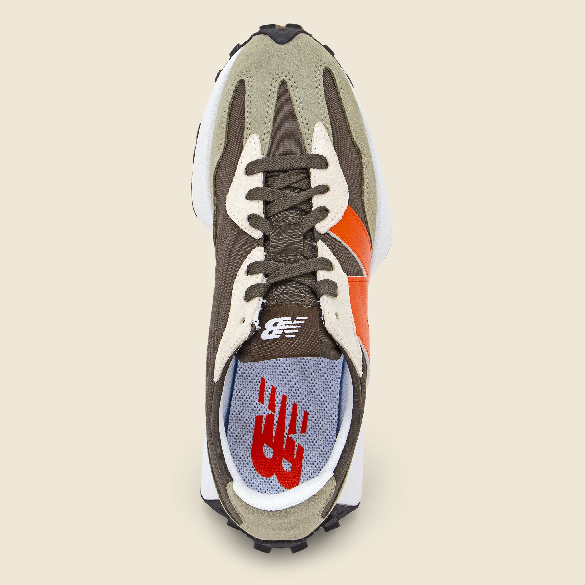 327 Sneaker - True Camo/Vibrant Orange - New Balance - STAG Provisions - Shoes - Athletic