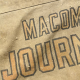 Cotton Messenger Bag - Macomb Journal - Vintage - STAG Provisions - One & Done - Accessories & Jewelry