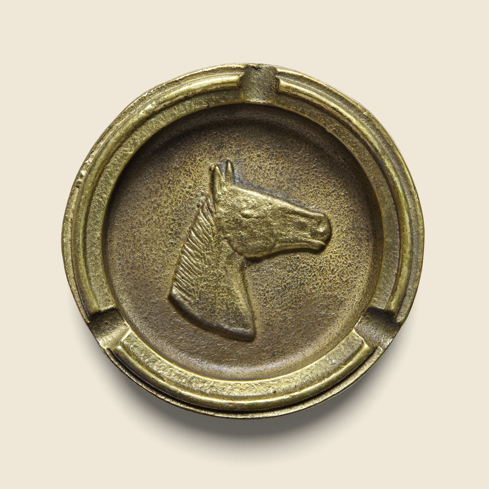 Horse Ashtray - Brass - Vintage - STAG Provisions - One & Done - Barware & Smoking