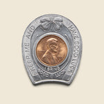 Lucky Metal Horseshoe Coin - Vintage - STAG Provisions - One & Done - Miscellaneous