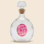 Glass Rye Decanter - Vintage - STAG Provisions - One & Done - Barware & Smoking