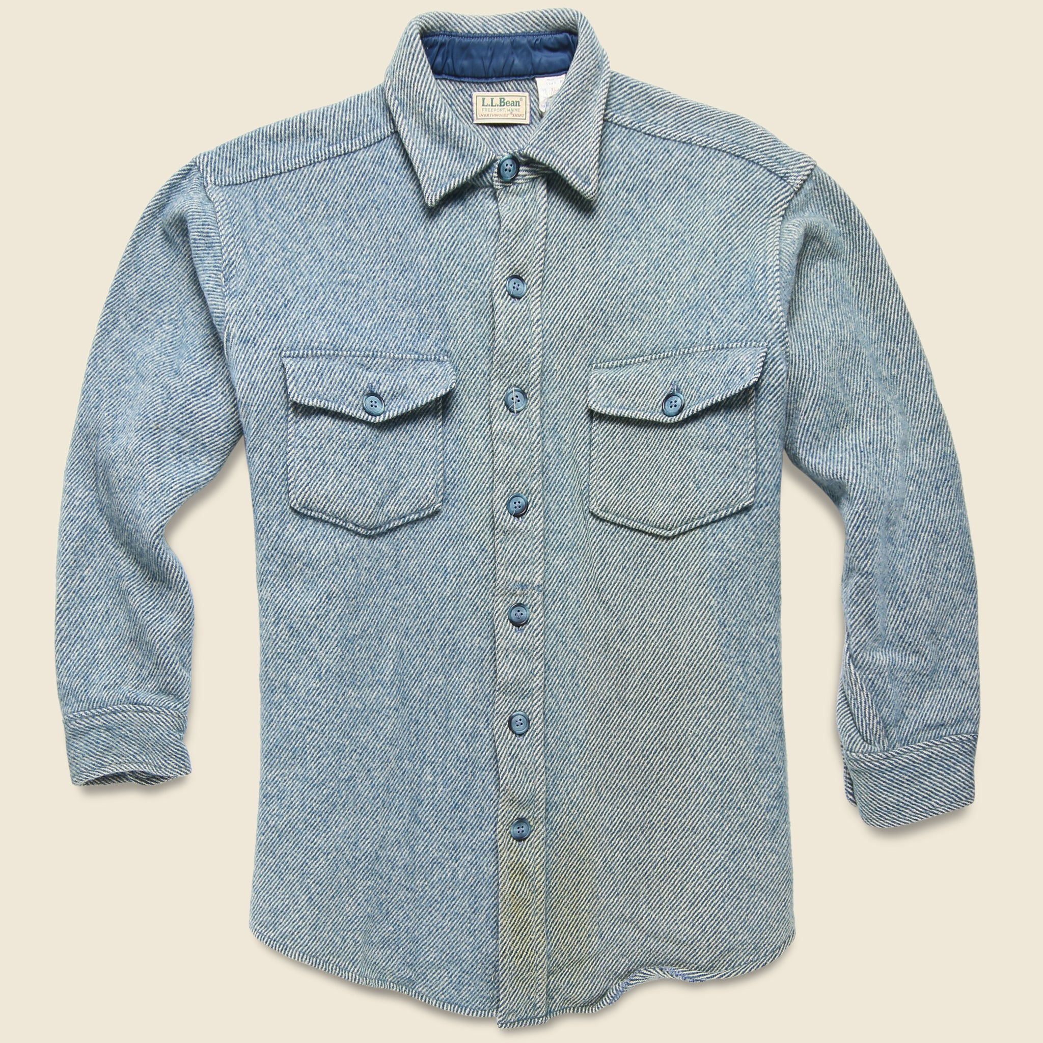 L.L. Bean Northwoods Flannel - Turquoise - Vintage - STAG Provisions - One & Done - Apparel
