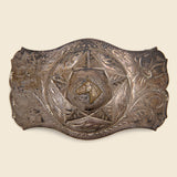 Horse in Star Belt Buckle - Silver - Vintage - STAG Provisions - One & Done - Accessories & Jewelry
