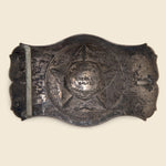 Horse in Star Belt Buckle - Silver - Vintage - STAG Provisions - One & Done - Accessories & Jewelry