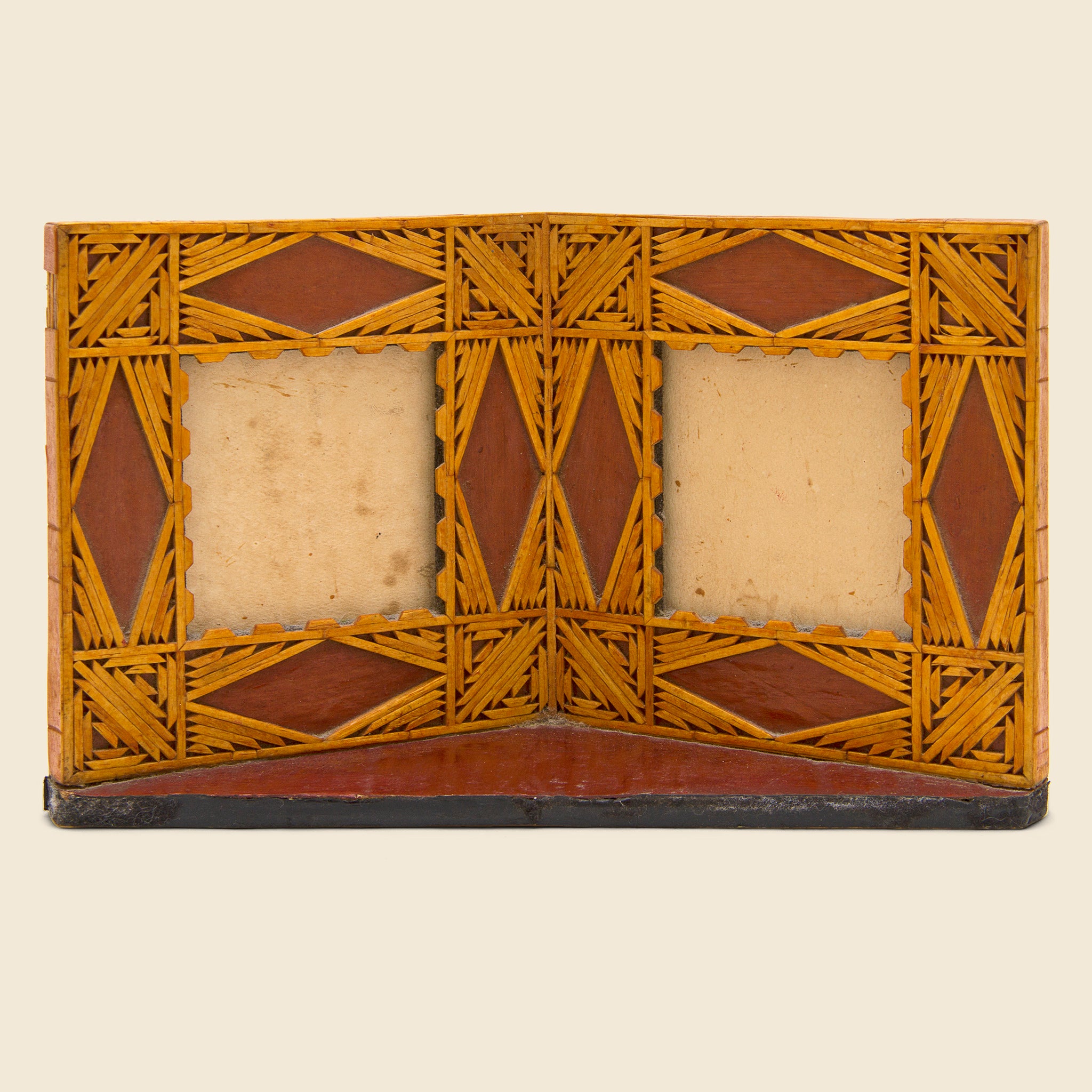 Double Sided Tramp Art Frame - Vintage - STAG Provisions - One & Done - Art