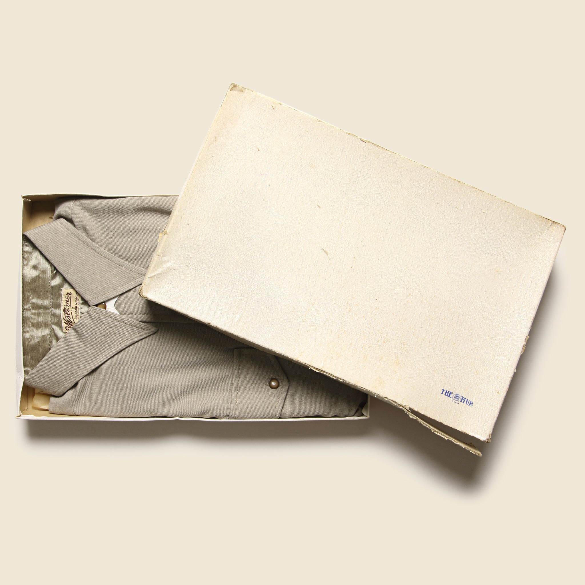 Deadstock Western Shirt - Grey - Vintage - STAG Provisions - One & Done - Apparel