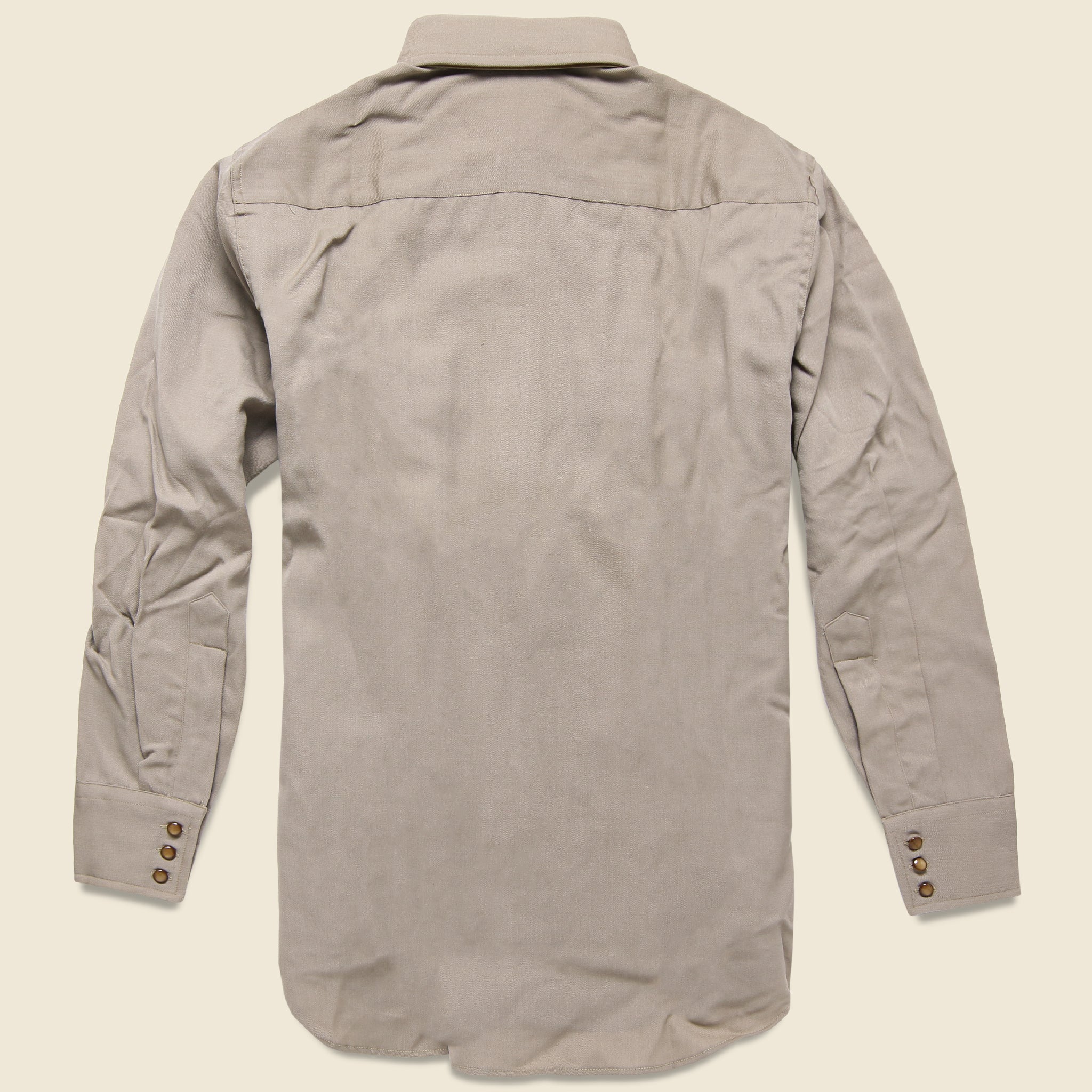 Deadstock Western Shirt - Grey - Vintage - STAG Provisions - One & Done - Apparel