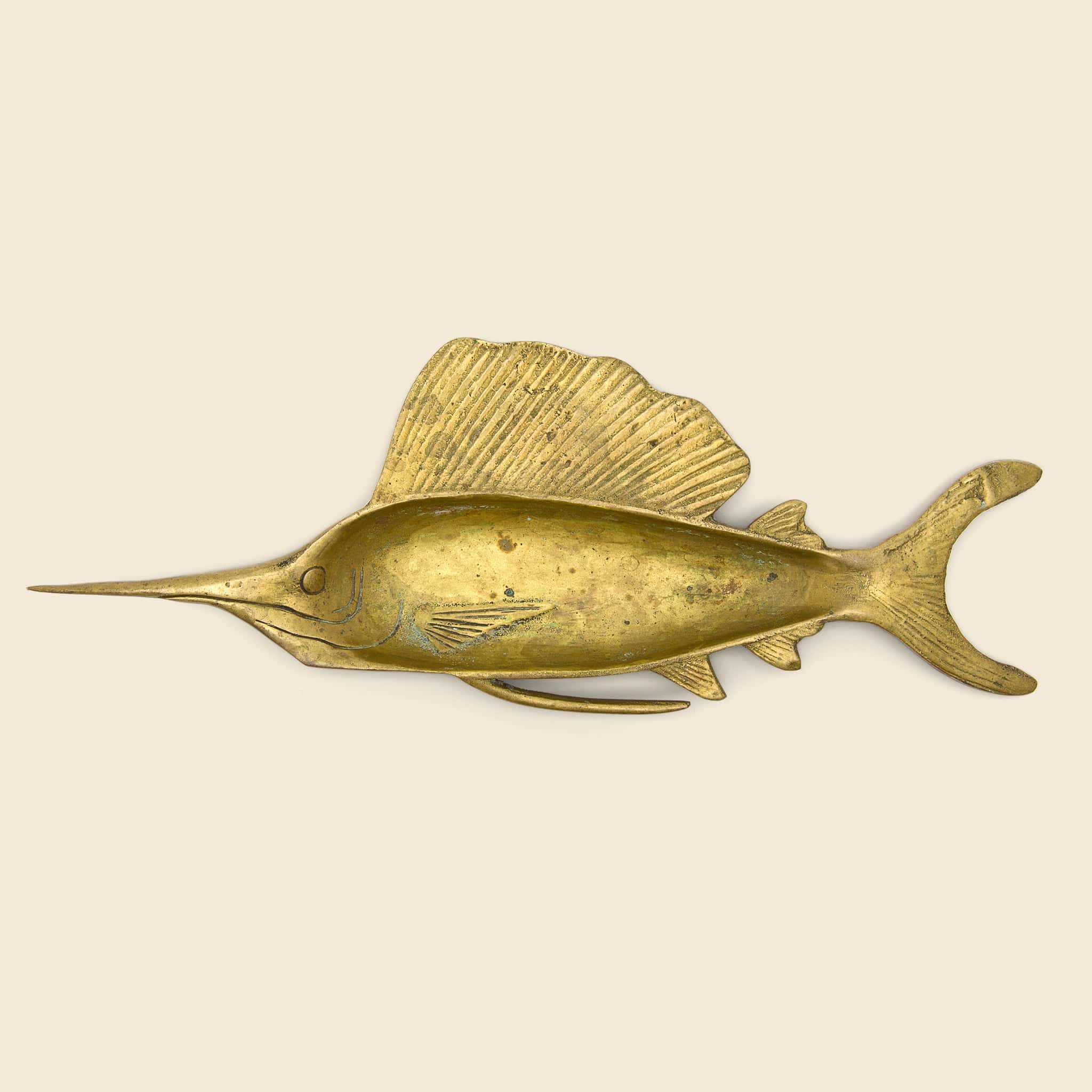 Swordfish Catch All - Brass - Vintage - STAG Provisions - One & Done - Miscellaneous