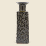Black Textured Studio Pottery Vase - Vintage - STAG Provisions - One & Done - Art